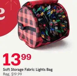 Kitchen Stuff Plus Soft Storage Fabric Lights Bag offer