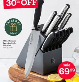 Kitchen Stuff Plus 12 Pc. Henckels Everedge Knife Block Set offer