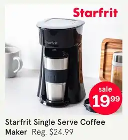 Kitchen Stuff Plus Starfrit Single Serve Coffee Maker offer