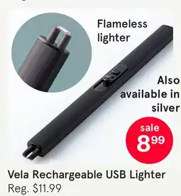 Kitchen Stuff Plus Vela Rechargeable USB Lighter offer