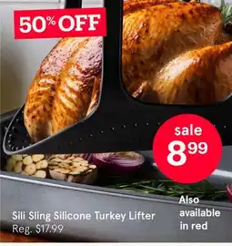 Kitchen Stuff Plus Sili Sling Silicone Turkey Lifter offer