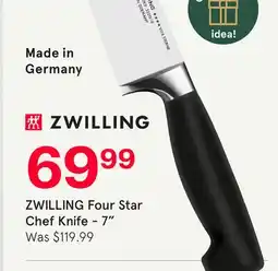 Kitchen Stuff Plus ZWILLING Four Star Chef Knife-7 offer