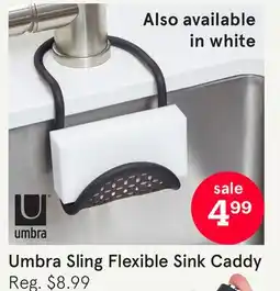 Kitchen Stuff Plus Umbra Sling Flexible Sink Caddy offer