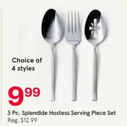Kitchen Stuff Plus 3 Pc. Splendide Hostess Serving Piece Set offer