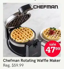 Kitchen Stuff Plus Chefman Rotating Waffle Maker offer