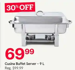 Kitchen Stuff Plus Cusina Buffet Server - 9 L offer