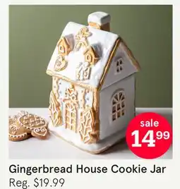 Kitchen Stuff Plus Gingerbread House Cookie Jar offer