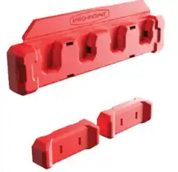 Princess Auto 4-Slot Red Magnetic Ratchet Holders offer