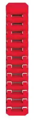 Princess Auto Magnetic Wrench Holders 12-Slot Red offer