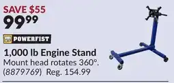 Princess Auto 1,000 lb Engine Stand offer