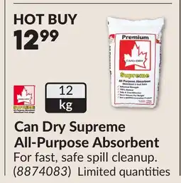 Princess Auto Can Dry Supreme All-Purpose Absorbent offer