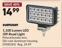 Princess Auto 1,100 Lumen LED Off-Road Light offer