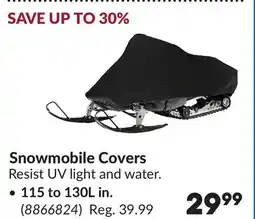 Princess Auto Snowmobile Covers offer
