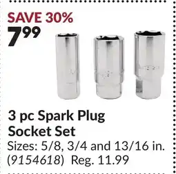 Princess Auto 3 pc Spark Plug Socket Set offer