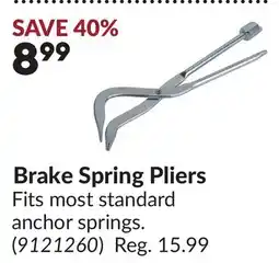 Princess Auto Brake Spring Pliers offer
