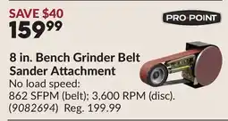 Princess Auto 8 in. Bench Grinder Belt Sander Attachment offer