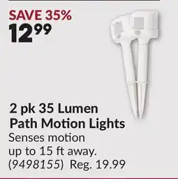 Princess Auto 2 pk 35 Lumen Path Motion Lights offer