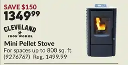 Princess Auto Mini Pellet Stove offer