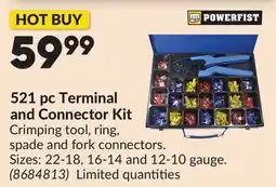 Princess Auto 521 pc Terminal and Connector Kit offer