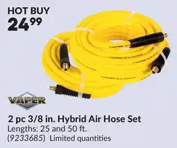 Princess Auto 2 pc 3/8 in. Hybrid Air Hose Set offer