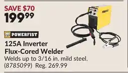 Princess Auto 125A Inverter Flux-Cored Welder offer