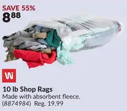 Princess Auto 10 lb Shop Rags offer