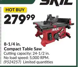 Princess Auto 8-1/4 in. Compact Table Saw offer
