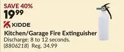 Princess Auto Kitchen/Garage Fire Extinguisher offer