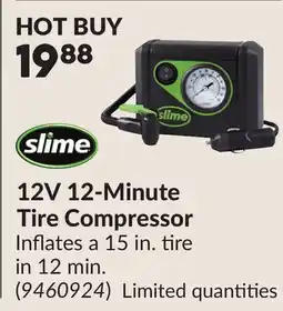 Princess Auto 12V 12-Minute Tire Compressor offer