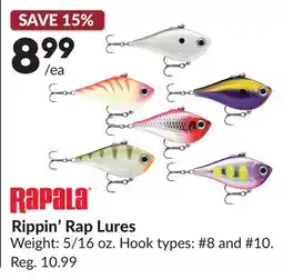Princess Auto Rippin' Rap Lures offer