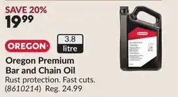 Princess Auto Oregon Premium Bar and Chain Oil offer