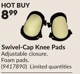 Princess Auto Swivel-Cap Knee Pads offer