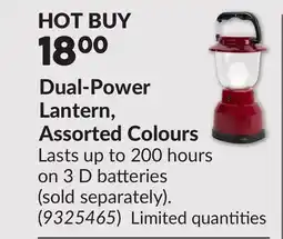 Princess Auto Dual-Power Lantern, Assorted Colours offer