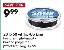 Princess Auto 20 lb 50 yd Tip-Up Line offer