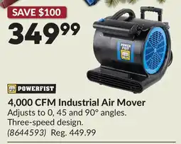 Princess Auto 4,000 CFM Industrial Air Mover offer