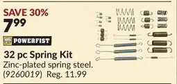 Princess Auto 32 pc Spring Kit offer