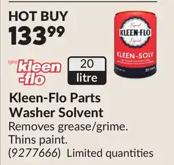 Princess Auto Kleen-Flo Parts Washer Solvent offer