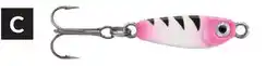 Princess Auto VMC Pink squirrel 1 in. Glow Bull Spoon Lures offer