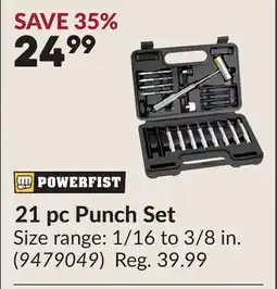 Princess Auto POWERFIST offer