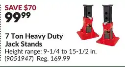 Princess Auto 7 Ton Heavy Duty Jack Stands offer