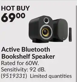 Princess Auto Active Bluetooth Bookshelf Speaker offer