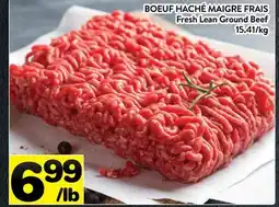 Supermarché PA BOEUF HACHÉ MAIGRE FRAIS | Fresh Lean Ground Beef offer