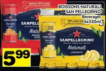 Supermarché PA BOISSONS NATURALI SAN PELLEGRINO | Beverages offer