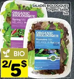 Supermarché PA SALADES BIOLOGIQUES | Organic Salads offer