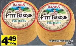 Supermarché PA FROMAGE P'TIT BASQUE | Cheese offer