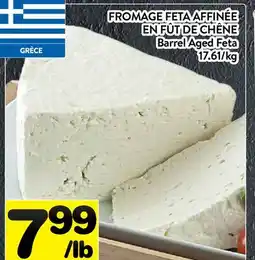 Supermarché PA FROMAGE FETA AFFINÉE EN FÛT DE CHÊNE | Barrel Aged Feta offer