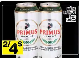 Supermarché PA BIÈRE PRIMUS | Beer offer