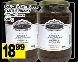 Supermarché PA SAUCE À LA TRUFFE TARTUFI JIMMY | Truffle Sauce offer