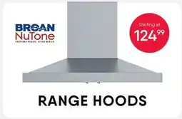 Meubles RD RANGE HOODS offer