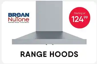 Meubles RD RANGE HOODS offer